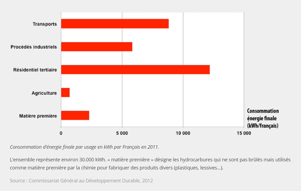 image de consommation moyenne d'un français